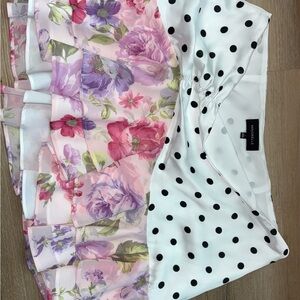 REVOLVE Floral and Polka Dot A-Line Skirt